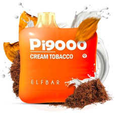 Одноразка ELF BAR Pi 9000 затяжок "Cream Tobacco" зі смаком крем тютюн