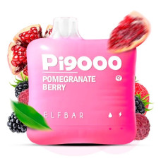 Одноразка ELF BAR Pi 9000 затяжок "Pomegranate Berry" зі смаком гранат ягоди