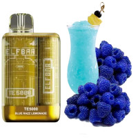 Одноразка ELF BAR TE5000 затяжок "Blue Razz Lemonade" зі смаком блакитна малина лимонад