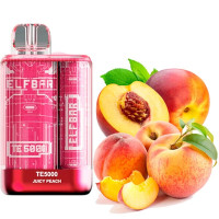 Одноразка ELF BAR TE5000 затяжок "Juicy Peach" зі смаком персика