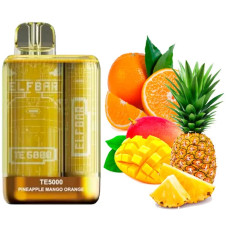 Одноразка ELF BAR TE5000 затяжок "Pineapple Mango Orange" зі смаком ананас манго апельсин