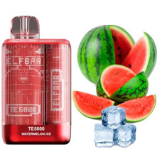Одноразка ELF BAR TE5000 затяжок "Watermelon Ice" зі смаком кавун лід