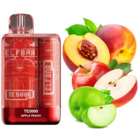 Одноразка ELF BAR TE5000 затяжок "Apple Peach" зі смаком яблуко персик