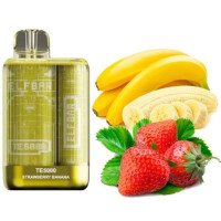 Одноразка ELF BAR TE5000 затяжок "Strawberry Banana" зі смаком полуниця банан