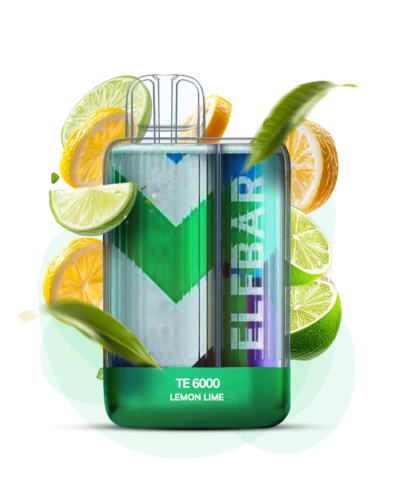 Одноразка Elf Bar TE6000 Lemon Lime (лимон лайм)