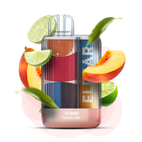 Одноразка Elf Bar TE6000 Peach Lime (персик лайм)