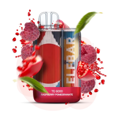 Одноразка Elf Bar TE6000 Raspberry Pomegranate (малина гранат)
