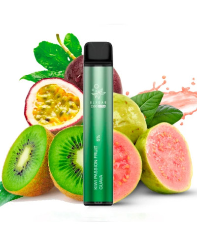 Одноразка ELF BAR 1500 Ultra "Kiwi Passion Fruit Guava" зі смаком ківі маракуя гуава