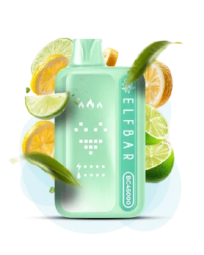 Одноразка ELF BAR BC 45000 "Lemon Lime" со вкусом лимон и лайм