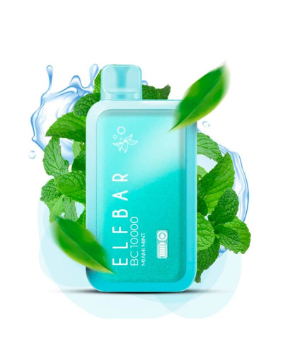 Одноразка ELF BAR BC 10000 затяжок "Siberian Mint" зі смаком м'ята