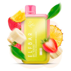 Одноразка ELF BAR BC 10000 затяжок "Pineapple Strawberry Banana" зі смаком ананас полуниця банан