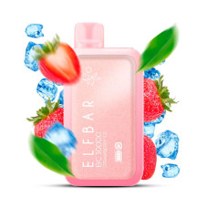 Одноразка ELF BAR BC 10000 затяжок "Strawberry Ice" зі смаком полуниця лід