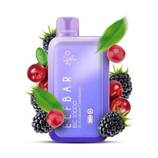 Одноразка ELF BAR BC 10000 затяжок "BlackBerry Cranberry" зі смаком смородина клюква