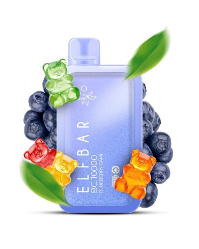 Одноразка ELF BAR BC 10000 затяжек "Blueberry Gami" со вкусом черника мишки гамми