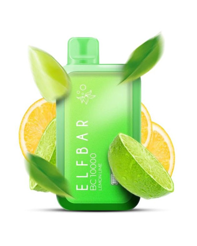 Одноразка ELF BAR BC 10000 затяжек "Lemon Lime" со вкусом лимон лайм