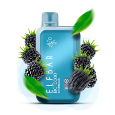 Одноразка ELF BAR BC 10000 затяжок "Sour Blackcurrant" зі смаком кисла ожина