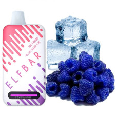 Одноразка ELF BAR BC 18000 затяжок "Blue Razz Ice" зі смаком блакитна малина лід