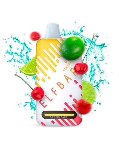 Одноразка ELF BAR BC 18000 затяжок "Cherry Lime" зі смаком вишня лайм