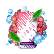 Одноразка ELF BAR BC 18000 затяжок "Grape Ice" зі смаком виноград лід