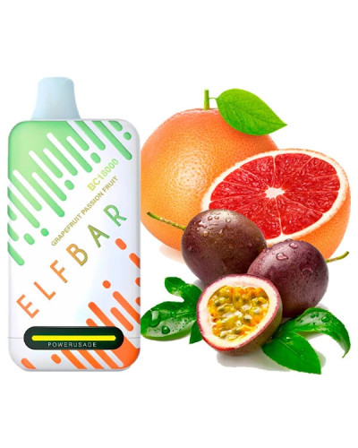 Одноразка ELF BAR BC 18000 затяжок "Grapefruit Passion Fruit" зі смаком грейпфрут маракуйя