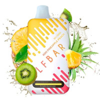 Одноразка ELF BAR BC 18000 затяжек "Kiwi Pineapple Peach" со вкусом киви ананас персик