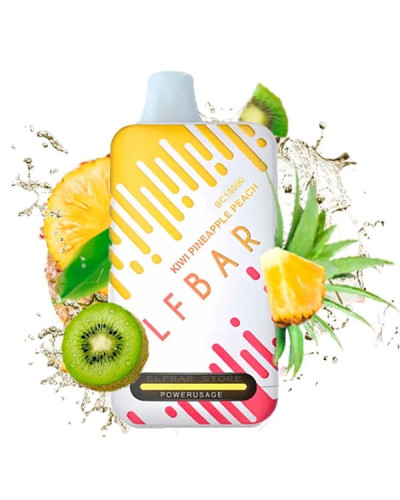 Одноразка ELF BAR BC 18000 затяжок "Kiwi Pineapple Peach" зі смаком ківі ананас персик