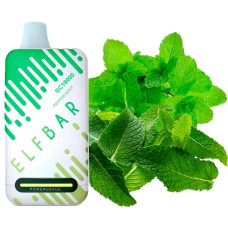 Одноразка ELF BAR BC 18000 затяжок "Pepper Mint" зі смаком м'яти