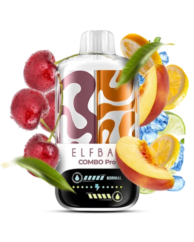 Одноразка Elf Bar Combo Pro 30000 "Cherry-Peach Lemonade"