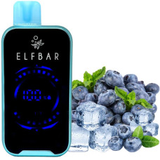 Одноразка ELF BAR FS 18000 затяжок "Blueberry Ice" зі смаком чорниця лід