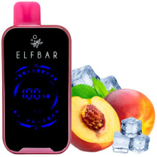 Одноразка ELF BAR FS 18000 затяжок "Peach Ice" зі смаком персик лід
