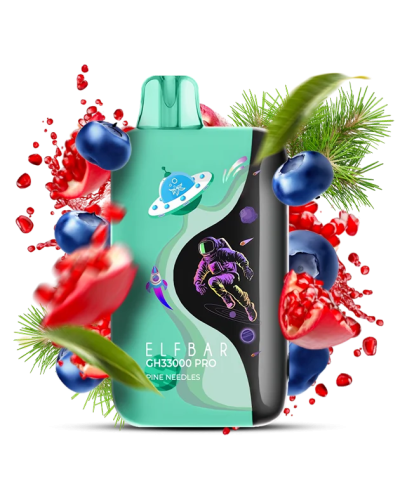 Одноразка ELF BAR GH 33000 PRO "Pine Needles" со вкусом Хвои и ягод