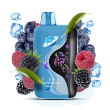Одноразка ELF BAR GH 33000 PRO "Blue Razz Ice" зі смаком блакитної малини та льоду