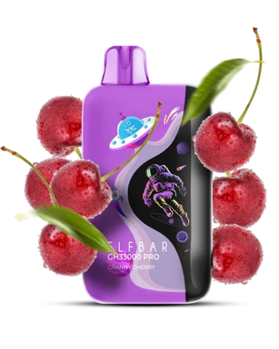 Одноразка ELF BAR GH 33000 PRO "Granny Cherry" со вкусом вишни
