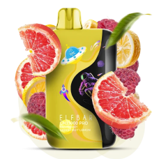 Одноразка ELF BAR GH 33000 PRO "Raspberry Grapefruit Lemon" зі смаком малини грейпфрута та лимона