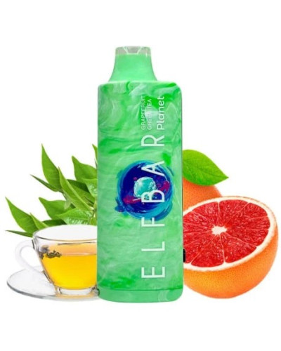 Одноразка Elf Bar Planet 25000 Grapefruit Green Tea (грейпфрут зелений чай)
