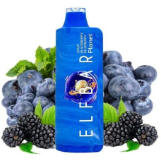 Одноразка Elf Bar Planet 25000 Sour Blackberry Blueberry (кисла чорниця ожина)