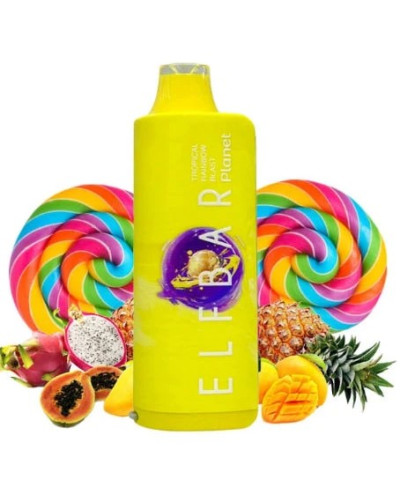 Одноразка Elf Bar Planet 25000 Tropical Rainbow Blast (мікс тропічних фруктів)