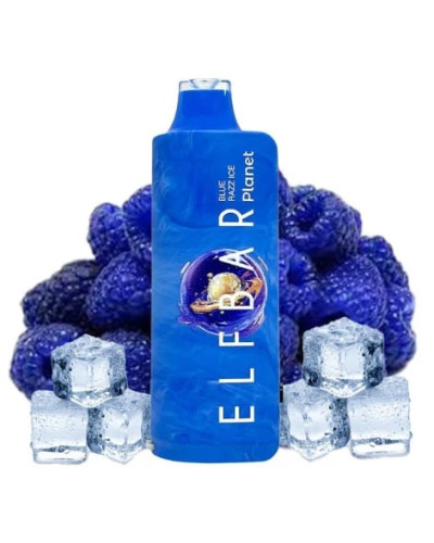 Одноразка Elf Bar Planet 25000 Blue Razz Ice (чорниця малина лід)