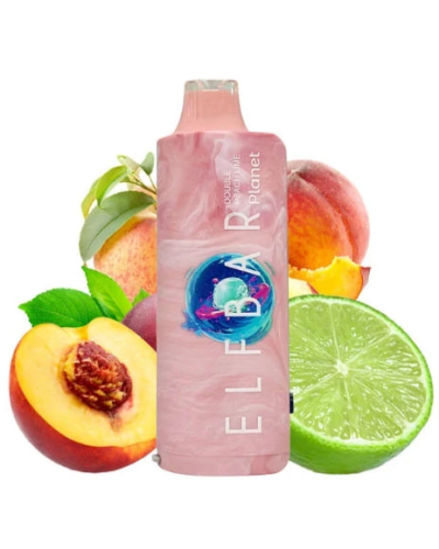 Одноразка Elf Bar Planet 25000 Double Peach Lime (двойной персик лайм)