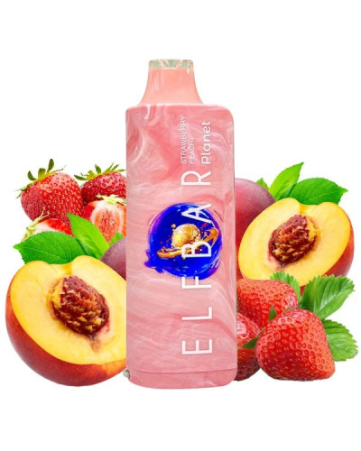 Одноразка Elf Bar Planet 25000 Strawberry Peach+ (полуниця персик)