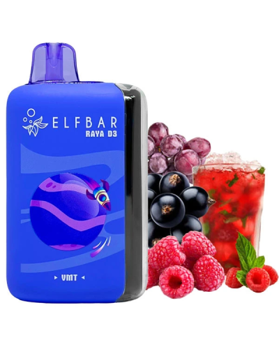 Одноразка Elf Bar RAYA D3 25000 VMT (ягодный микс)