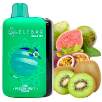 Одноразка Elf Bar RAYA D3 25000 Kiwi Passion Fruit Guava (ківі маракуйя гуава)