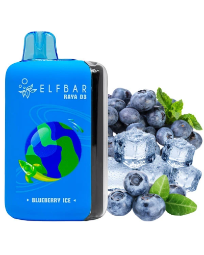 Одноразка Elf Bar RAYA D3 25000 Blueberry Ice (черника лед)