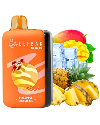 Одноразка Elf Bar RAYA D3 25000 Pineapple Mango (ананас манго)