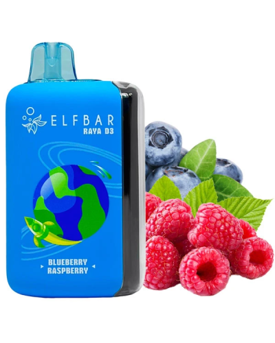 Одноразка Elf Bar RAYA D3 25000 Blueberry Raspberry (чорниця малина)