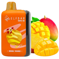 Одноразка Elf Bar RAYA D3 25000 Double Mango (Подвійне манго)