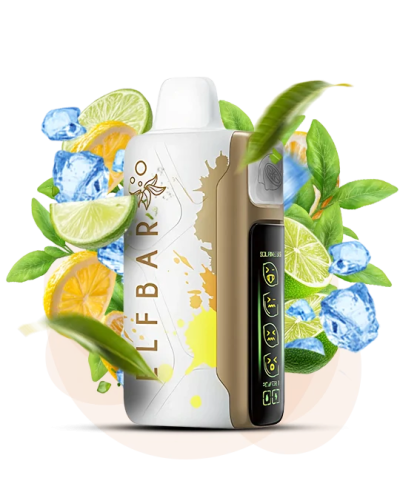 Одноразка Elf Bar Sour King 30000 Lemon Lime Ice Tea (лимонно-лаймовий чай з льодом)