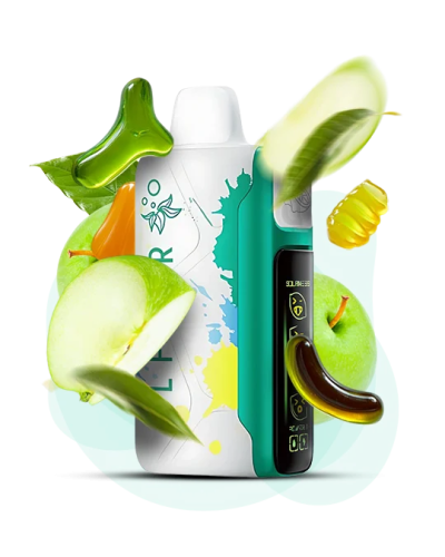 Одноразка Elf Bar Sour King 30000 Sour Apple Candy (кисла яблучна цукерка)