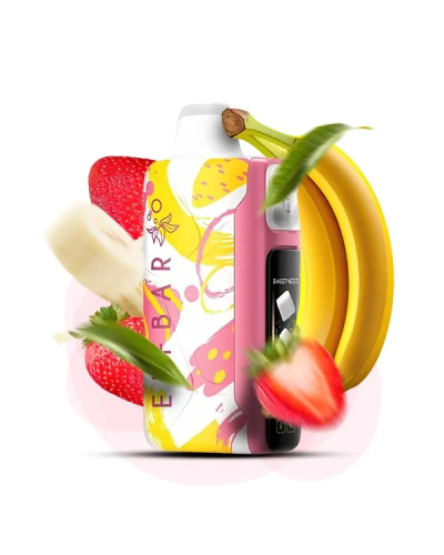Одноразка Elf Bar Sweet King 30000 Strawberry Banana (полуниця банан)