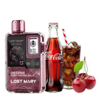 Одноразка Lost Mary OS12000 затяжок Fizzy Cherry Cola (фізі кола вишня)